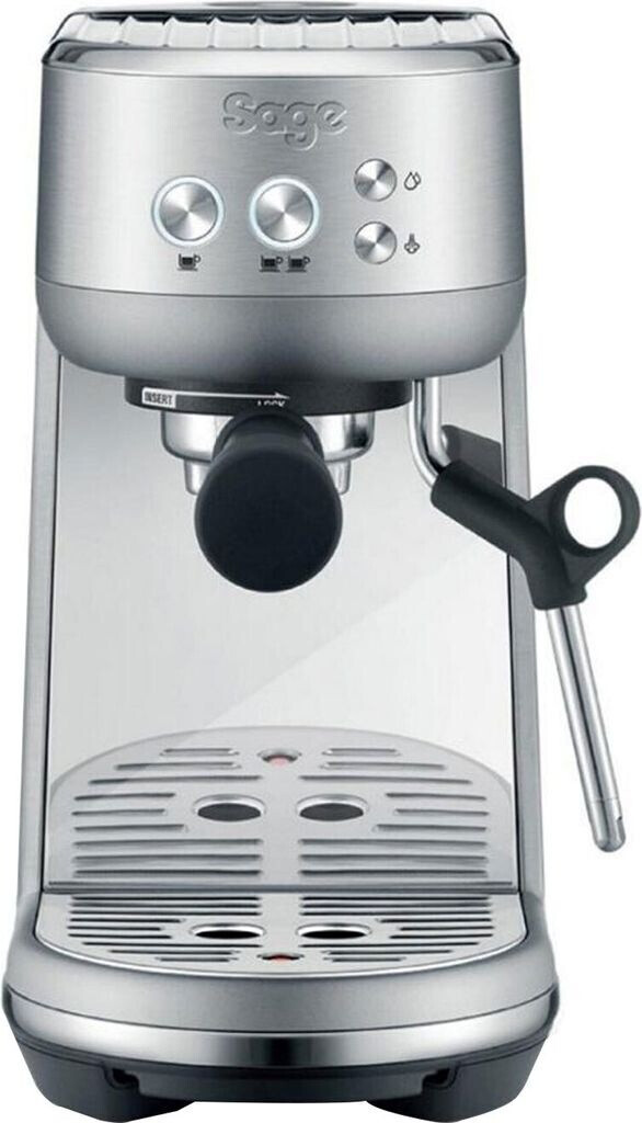 اسپرسو ساز سیج انگلستان مدل Sage The Bambino SES450 با طراحی جمع‌وجور و بدنه استیل